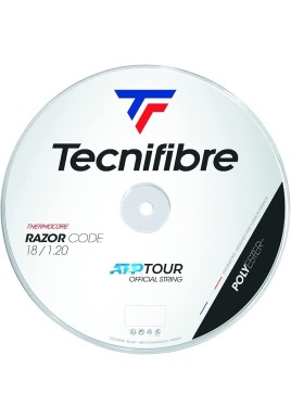 Tecnifibre Razor Code Tennis String Reel 1.20mm 18 Gauge 200m Coil - Blue Strings