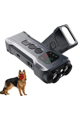 P9 Ultrasonic Dog Repellent Device - Dual-Mode Flashlight and Ultrasonic Dog Deterrent
