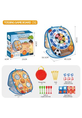 C1 Sandbag + Dart + Multifunctional Target Set - Parent-Child Interactive Sensory Sports Toy