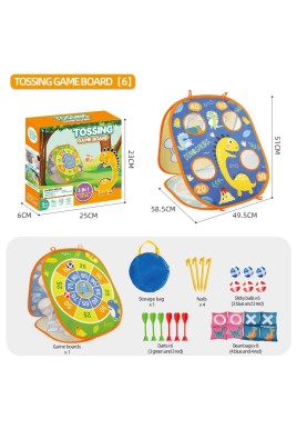 C2 Sandbag + Dart + Multifunctional Target Set - Parent-Child Interactive Sensory Sports Toy