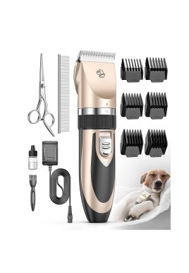 Silent Pet Hair Clipper - Electric Grooming Clippers for Dogs & Cats