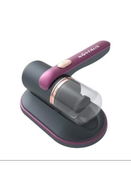 Purple Portable UV Mattress Cleaner, Handheld Wireless Dust Mite Vacuum, Home UV Sterilizer for Bed, Fabric & Upholstery