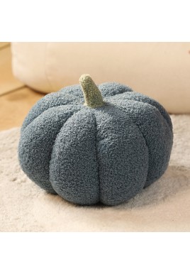 Blue 2-PCS 30cm Creative Plush Pumpkin Pillow for Sofa, Window Seat & Living Room Decoration