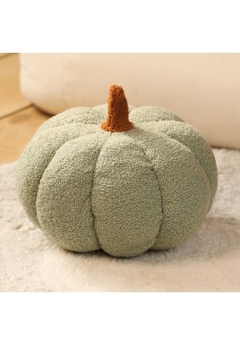 Light Green 2-PCS 30cm Creative Plush Pumpkin Pillow for Sofa, Window Seat & Living Room Decoration