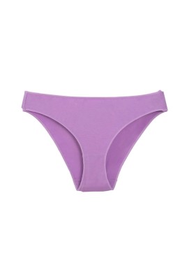 4 pcs Violet High-Waisted Cotton Bikini Briefs for Women, Slim Fit & Comfortable L Size