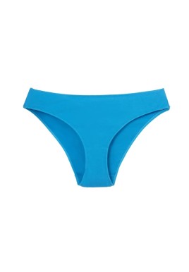 4 pcs Blue Aster High-Waisted Cotton Bikini Briefs for Women, Slim Fit & Comfortable L Size