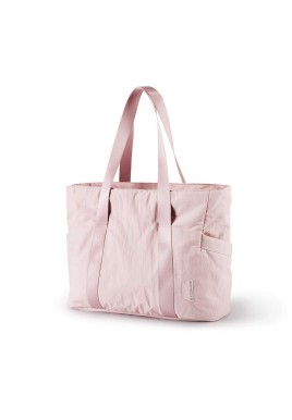 Pink Stylish and Practical Water-Resistant Tote Bag for Daily Use & Yoga - Spacious with Convenient Compartments