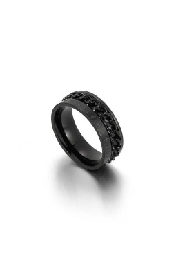 Viking Stainless Steel Chain Spinner Ring
