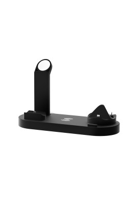 Devanti 4-in-1 Wireless Charger Dock Multi-function Charging Station for Phone