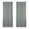Artiss 2X Blockout Curtains Eyelet 240x230cm Grey Shine