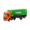 1:18 Scale 9-Channel Alloy Remote Control Container Truck with Lights & Sound for Indoor Play