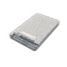 Simplecom SE101 Compact Tool-Free 2.5' SATA to USB 3.0 HDD/SSD Enclosure Transparent Clear