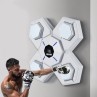 Rechargeable Bluetooth Boxing Machine With Adult & Child Gloves - Blue - Without Gloves Blue