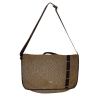 FIB Canvas Messenger Bag Laptop Tablet Uni Shoulder Travel - Khaki