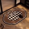 Plum in a bottle Diatomaceous Earth Bathroom Mat - Vintage Design, Fast-Dry Anti-Slip 40*60cm